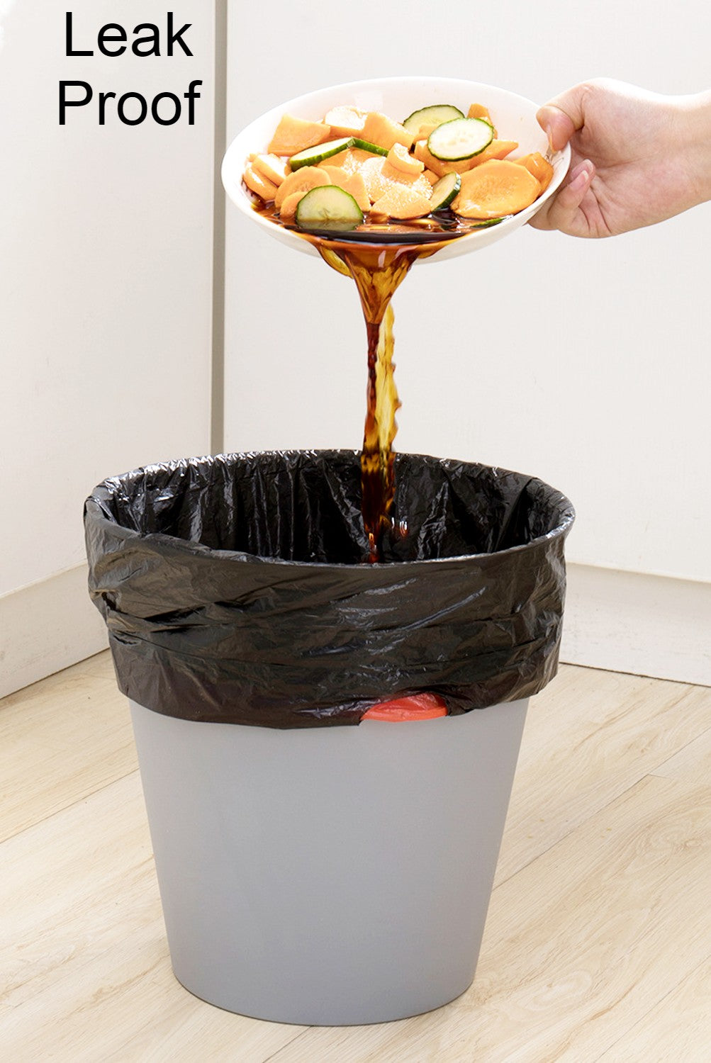 Trash Bags 4 Gallon Drawstring Big Roll 180 Bags