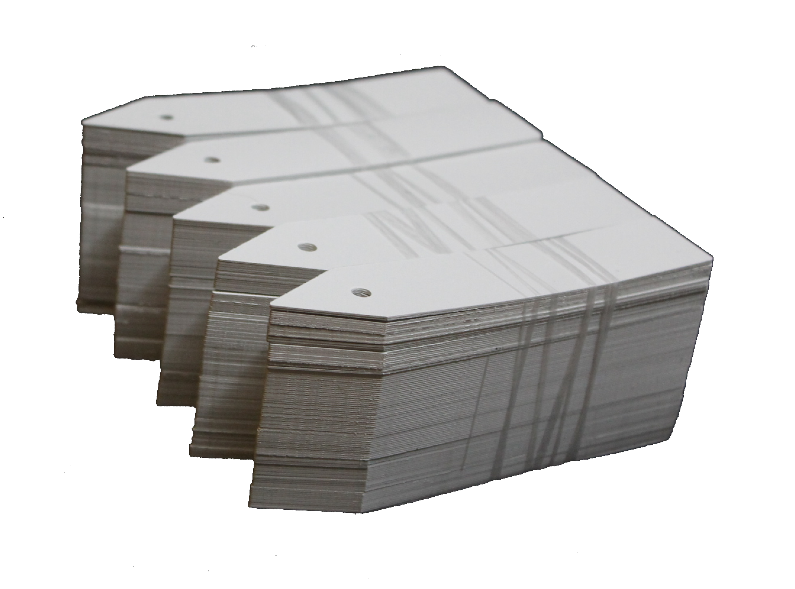 Plant Tags 4 inch White / Nursery Marker / Plastic Waterproof Garden Labels