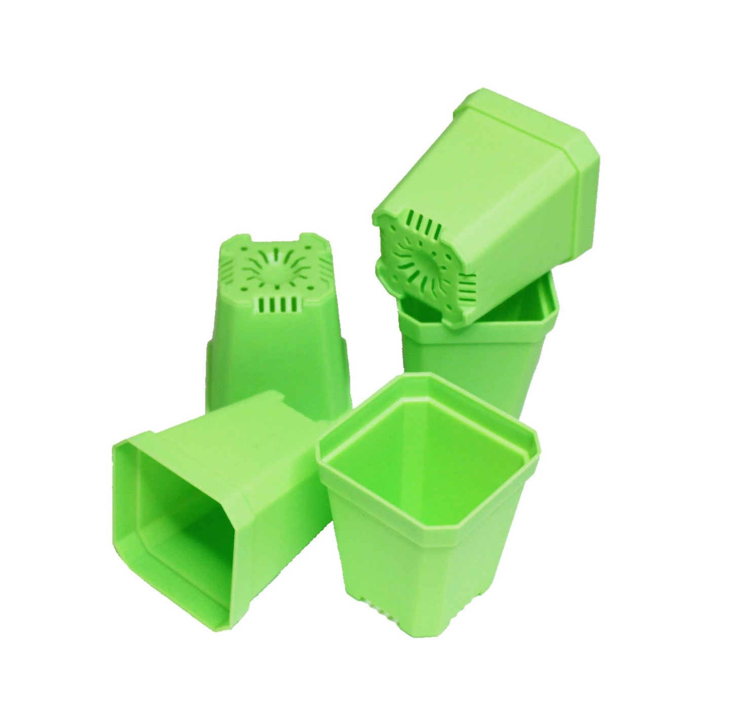 Nursery Flower Pots 3 Inch Square Heavy Duty 10 pcs.