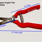 Pruner 90 Degree Angled Annealed Tips Trimmer Shears Scissors Specialty Tool