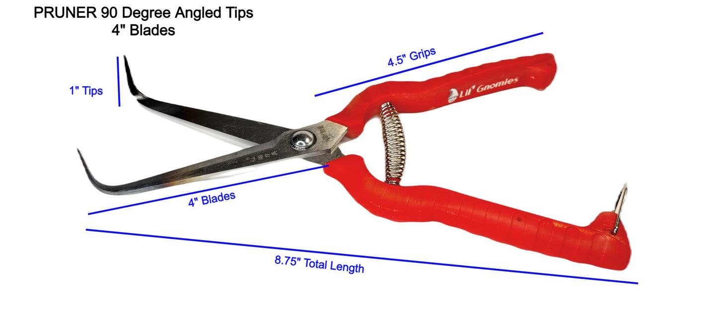 Pruner 90 Degree Angled Annealed Tips Trimmer Shears Scissors Specialty Tool