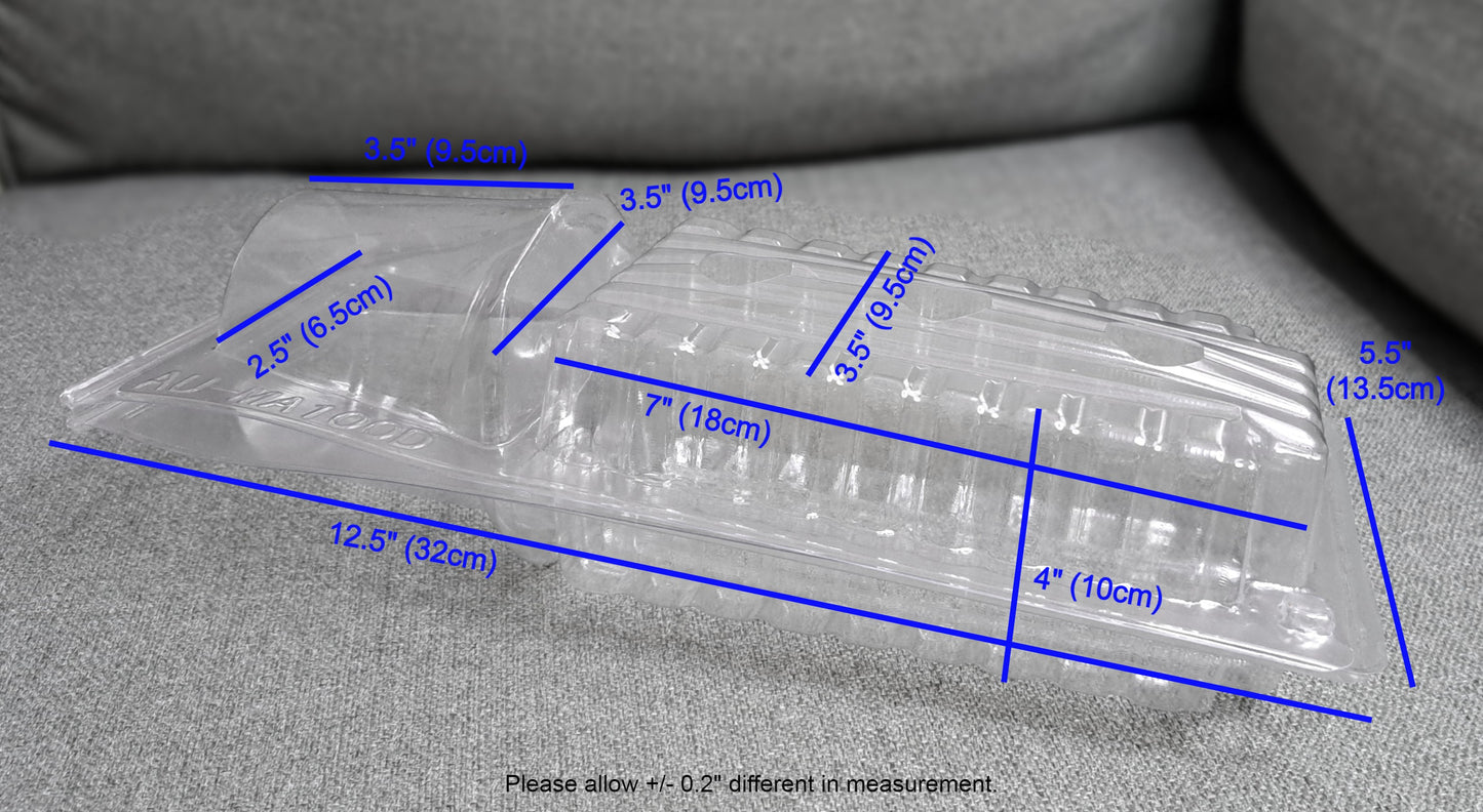 Live Plant Shipper 7 Inch Clone Shipping Clamshell Packaging