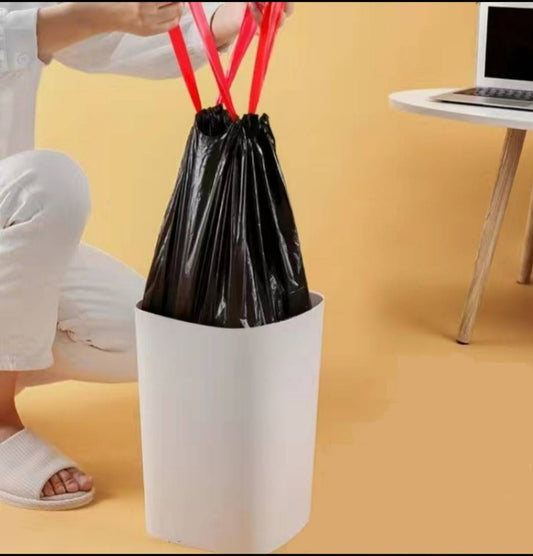 Trash Bags 4 Gallon Drawstring Big Roll 200 Bags