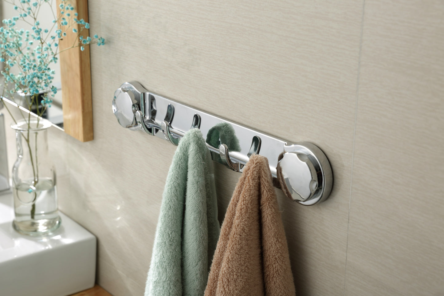 Towel Hooks Bathroom Accessories Hanger Wall Mount