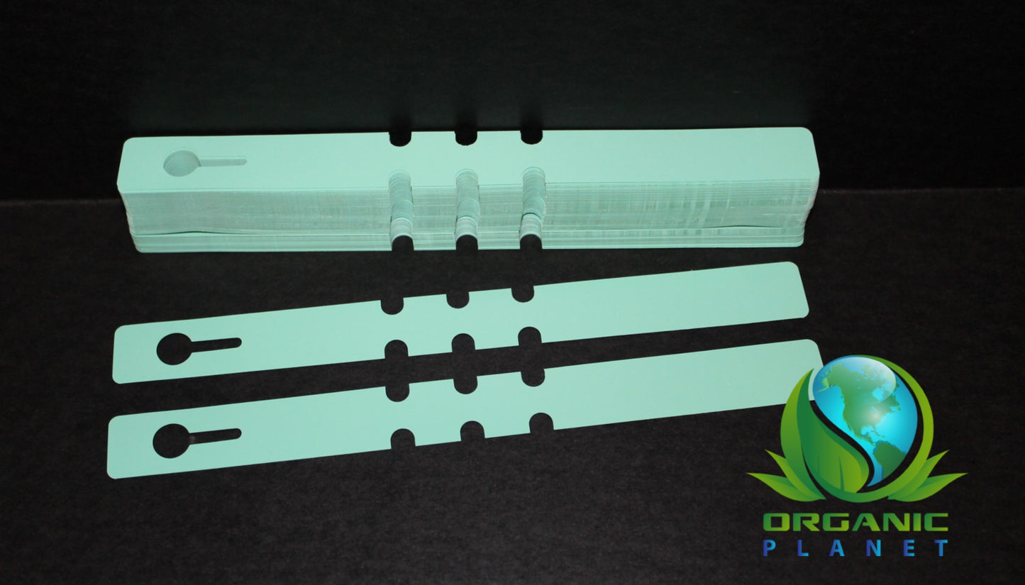 Plant Hanging Tags Wrap-Around  8-Inch Plastic 8"x3/4"