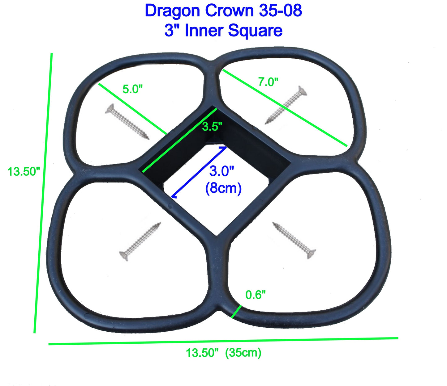 DRAGON CROWN 13.5"