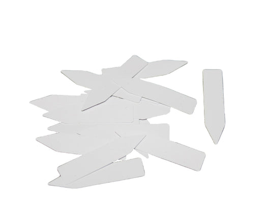 Plant Tags 2 inch White / Nursery Marker / Plastic Waterproof Garden Labels