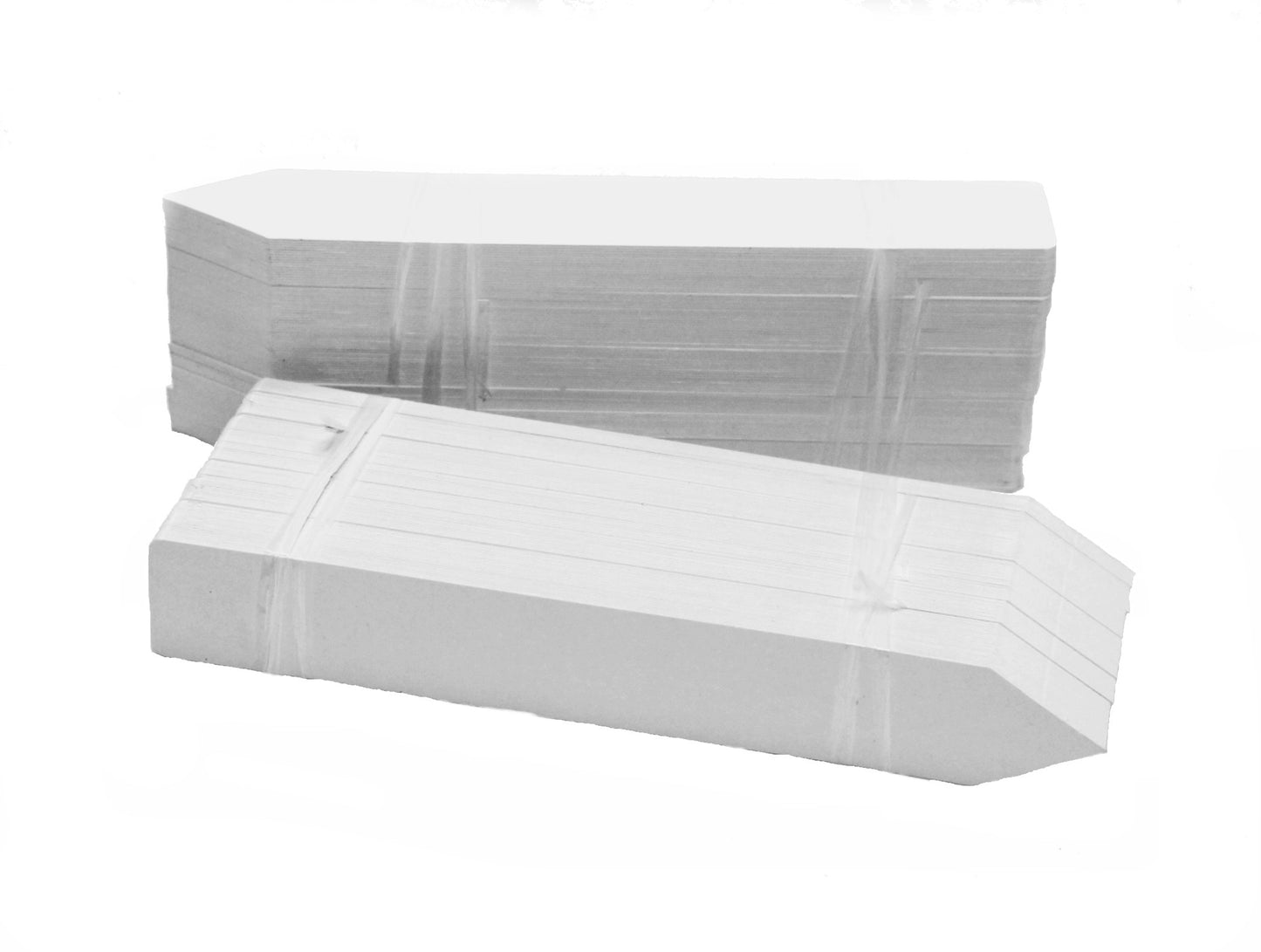 Plant Tags 8 inch White / Nursery Marker / Plastic Waterproof Garden Labels