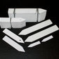 Plant Tags 4 inch White / Nursery Marker / Plastic Waterproof Garden Labels